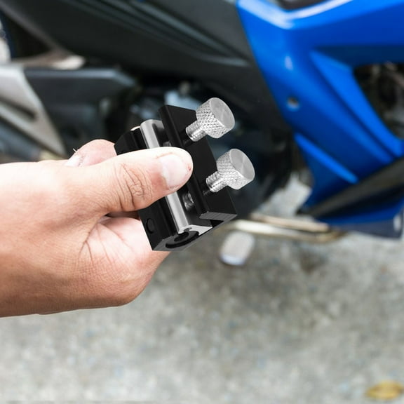 FRCOLOR Cable Lubricator Lubricant Oiler Tool Twin Clamp for Motorcycle ATV Scooter Bike Accessories Black