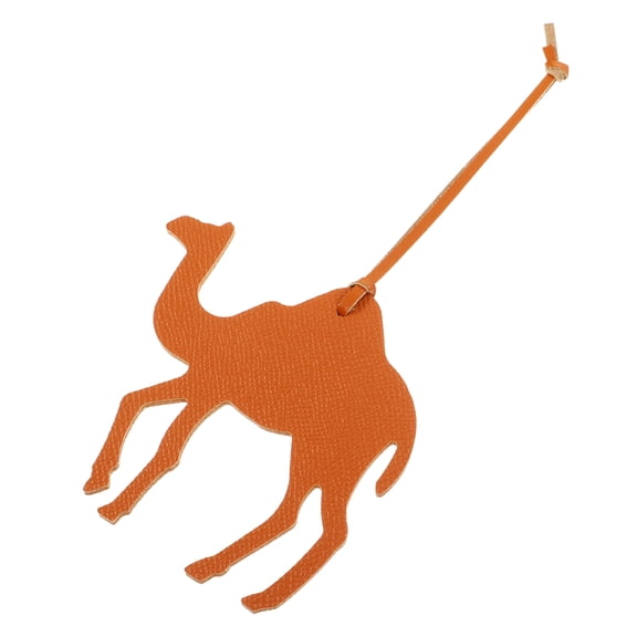FRCOLOR Camel Hanging Decor Cute for Bag Charm Animal Figurines Light Brown