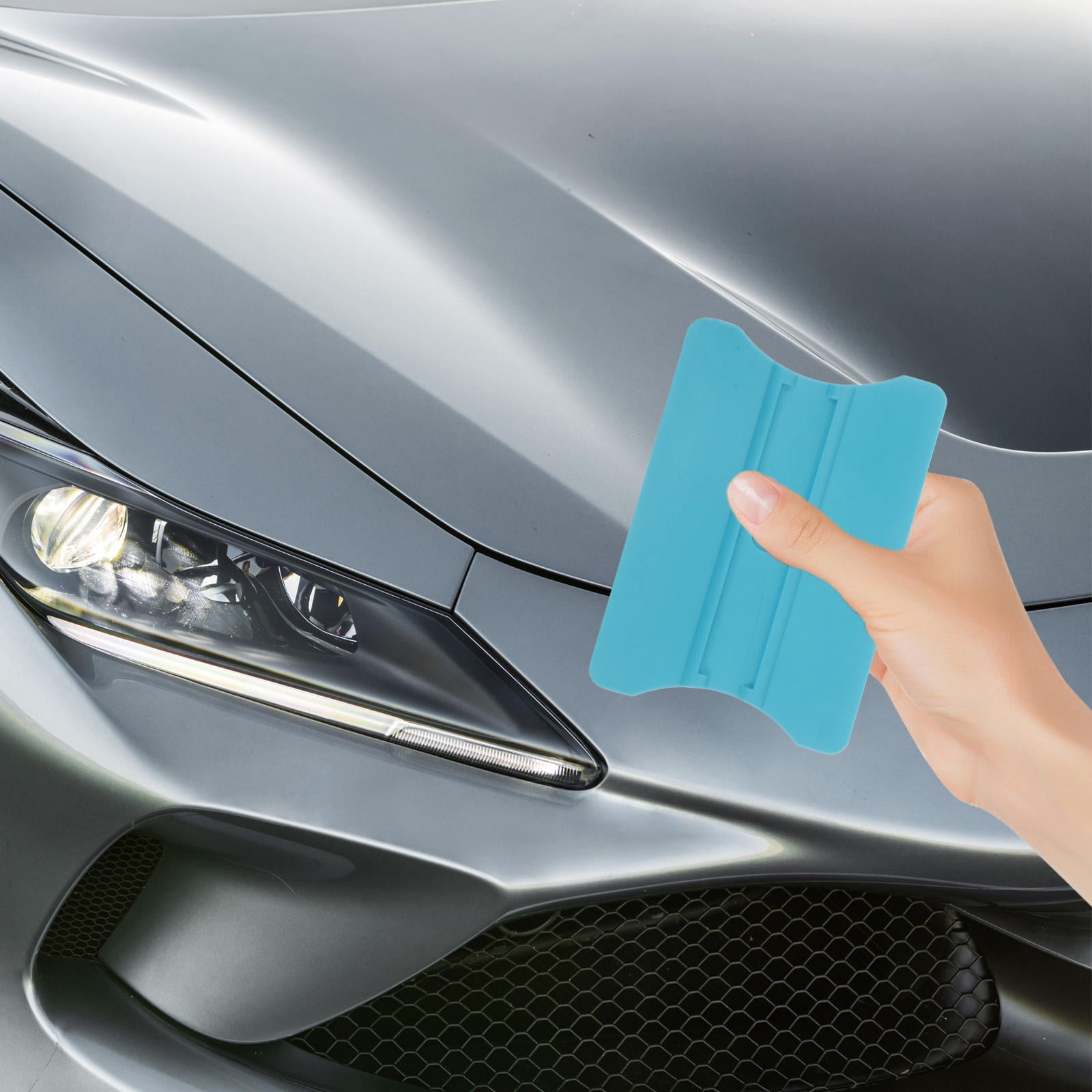 FRCOLOR Car Wrapping Tool Double-Sided Vinyl Squeegee For Vinyl Application Wallpaper Smoothing Tool For Car Detailing And Home Use