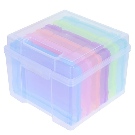 FRCOLOR  Cards Pictures Stamps Bead Storage Organizer Photo Box Case