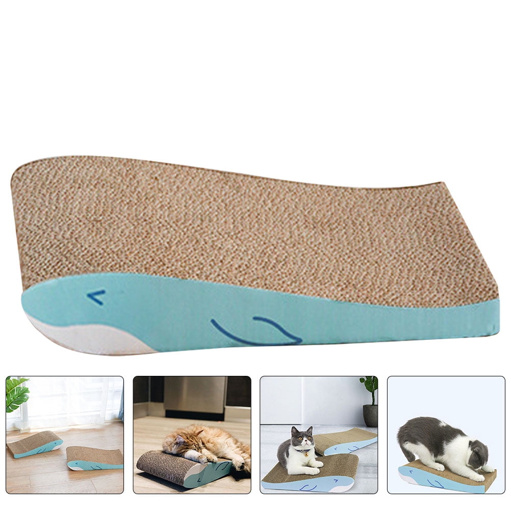 FRCOLOR Cat Scratcher Toy Board Scratching Litter Pet Claw Grinder ...
