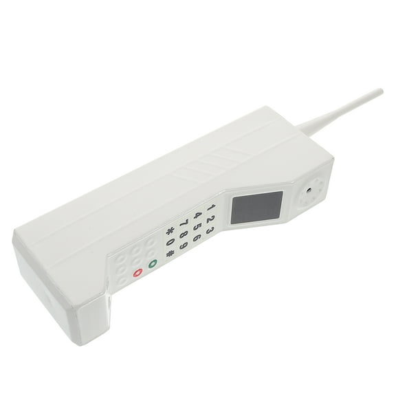 Iron Cell Phone Ornament for Decor Realistic Details Vintage Style for 80s 90s Themed