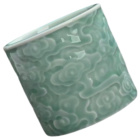 FRCOLOR Ceramic Cup for Drinking Tea Mini Porcelain Traditional Clay Travel Office