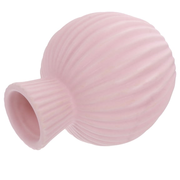 FRCOLOR  Ceramic Vase Tall Vases Home Decor Small for Flowers Office Pink