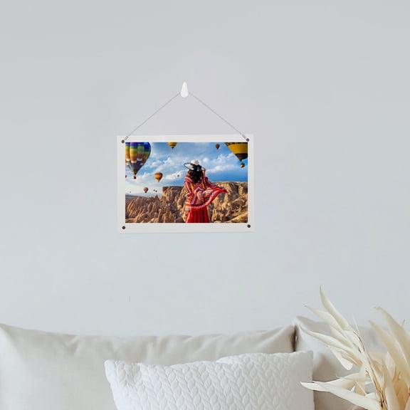 WASHWEPE Photo Frame Acrylic 1Set Display Business Licenses Professionals