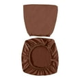 thumbnail image 1 of FRCOLOR Chair Cover Dining Chair Slipcovers Office Rotating Stretch Removable Elastic Computer Chair Protector Cover for Hotel Canteen Wedding Supplies Coffee,14.96"X14.96"X0.2", 1 of 10