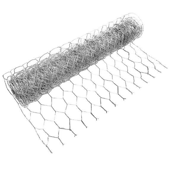 Galvanized Iron Wire Mesh Net for DIY Crafts and Decorations Silver 10ft x