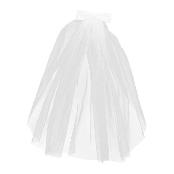 WRISTBIQUE Childrens Wedding Party Decorations cate Bridal Veil for Girls