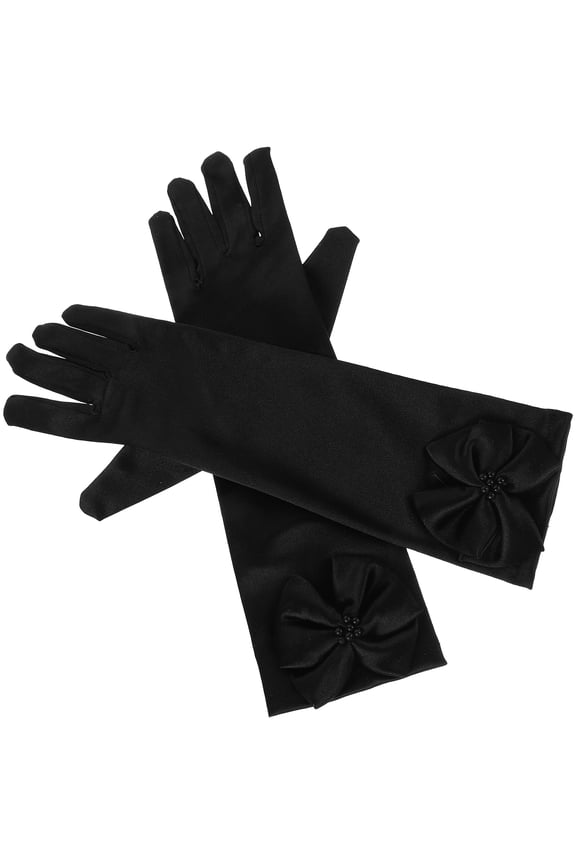 Children's Dress Gloves Toddler Child 29.00X10.00X1.00CM Black