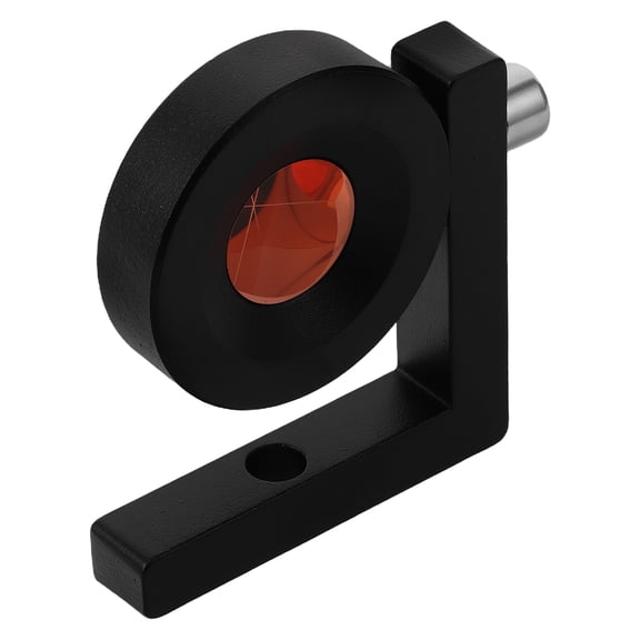 FRCOLOR Chinchilla Guinea Pigs Total Station Small Prism 8.90X8.50X1.40CM Black