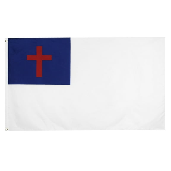 WASHWEPE Banner Flags White Polyester 1Pcs 35.4x59.1in