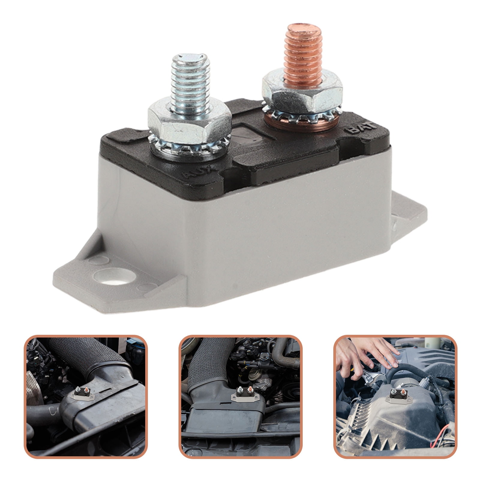 FRCOLOR Circuit Breaker Manual Reset Circuit Breaker Automotive Circuit ...