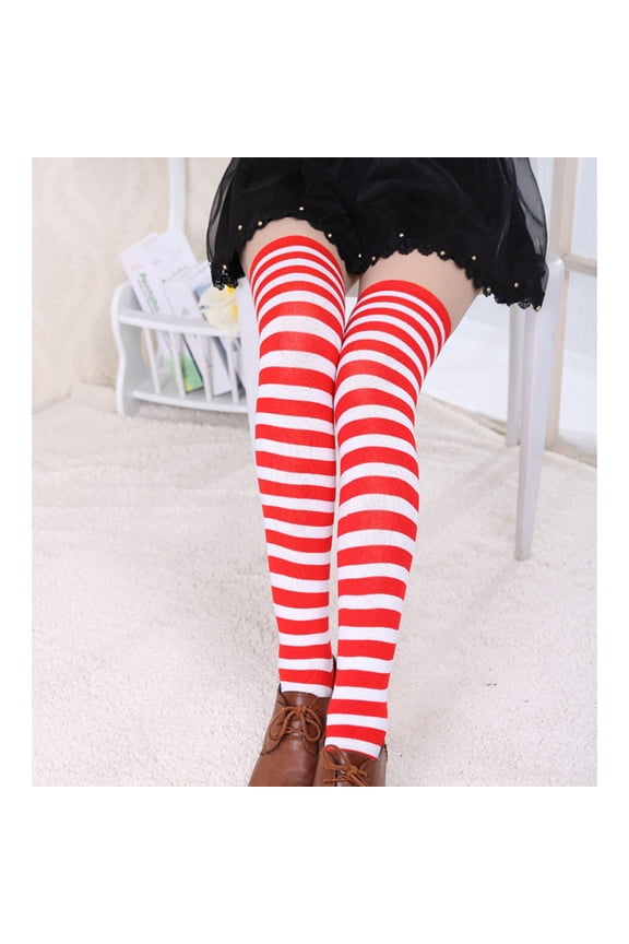 FRCOLOR  Clown Fancy Dress Socks Cosplay Circus Miss Women's