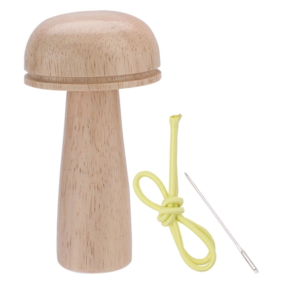 TAILTOSS Sewing Supplies Wooden Mushroom Darner Tool Wood 1Set