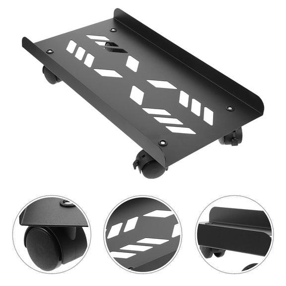 FRCOLOR Computer Tower Stand CPU Stand Stable PC Tower Stand Household Computer Tower Stand for Moving