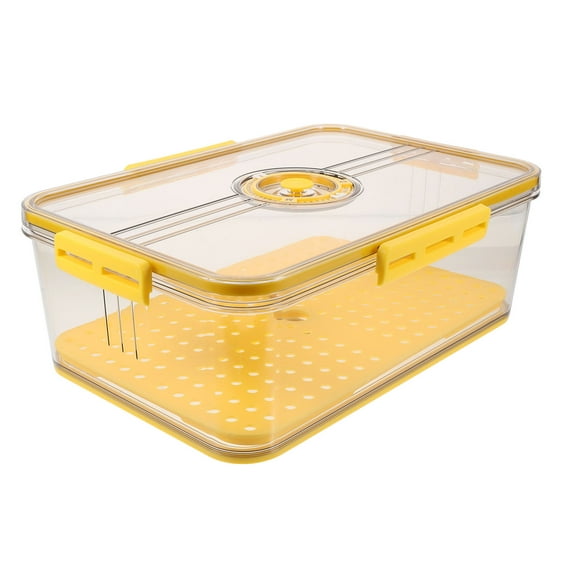 FRCOLOR Container Bread Storage Box Refrigerator Bread 32.50X22.50X11.00CM