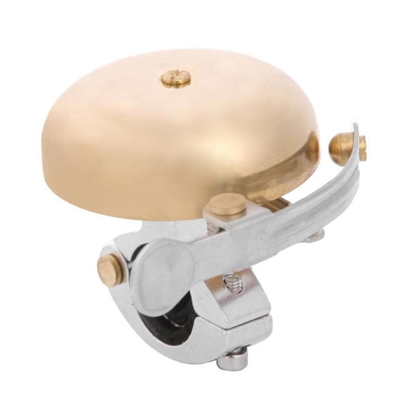 LABSERRON Copper Bicycle Bell - Golden, Loud Ring, Essential for Road and Mountain Bikes