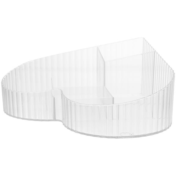 KAKOWELY vanity accessories Makeup Organizer Transparent Cosmetic Storage for Women in Bedroom 1Pcs