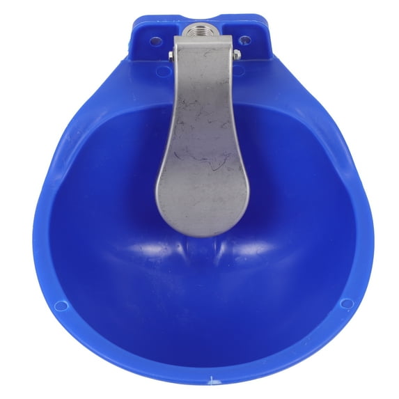 PAMINGONO Livestock Water Feeder Plastic 1Pcs 9.6x11in Farm Use for Cows Sheep Goats Horses Dogs