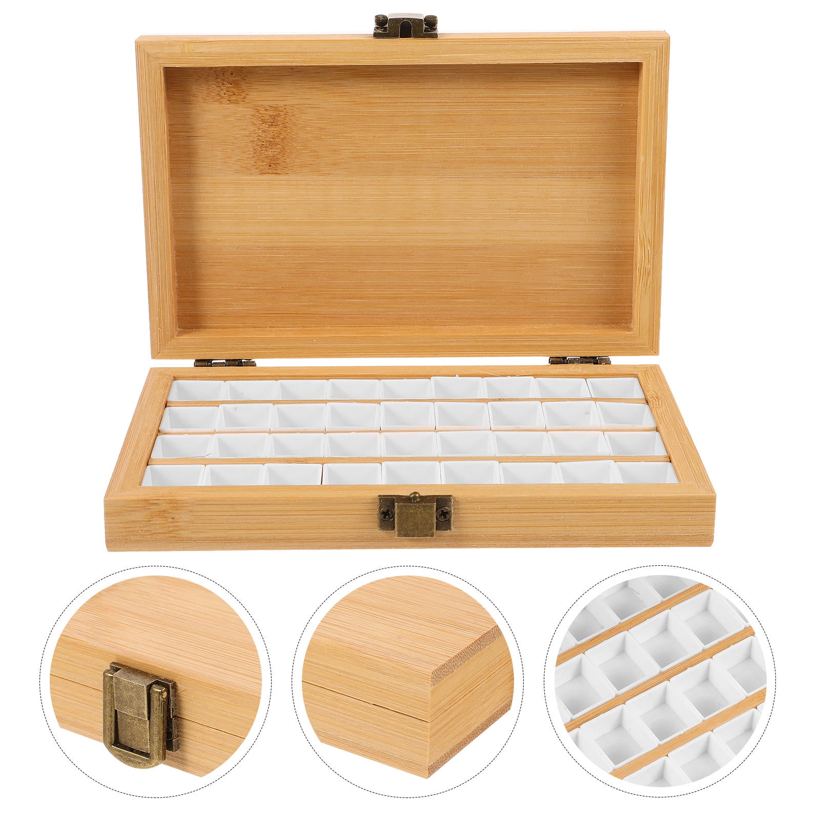 FRCOLOR Craft Drawing Pigment Case Color Box Travel 16.30X11.00X3.00CM