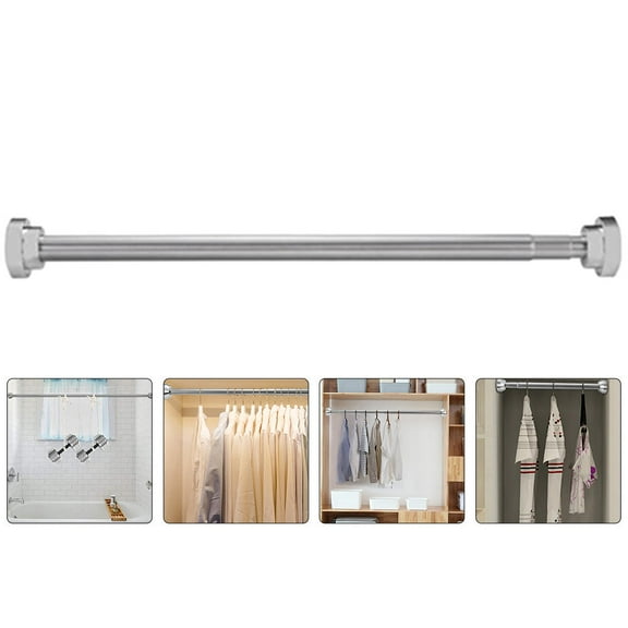 FRCOLOR Curtain Rods Telescopic Large Compression Shower 200cm Fine Workmanship