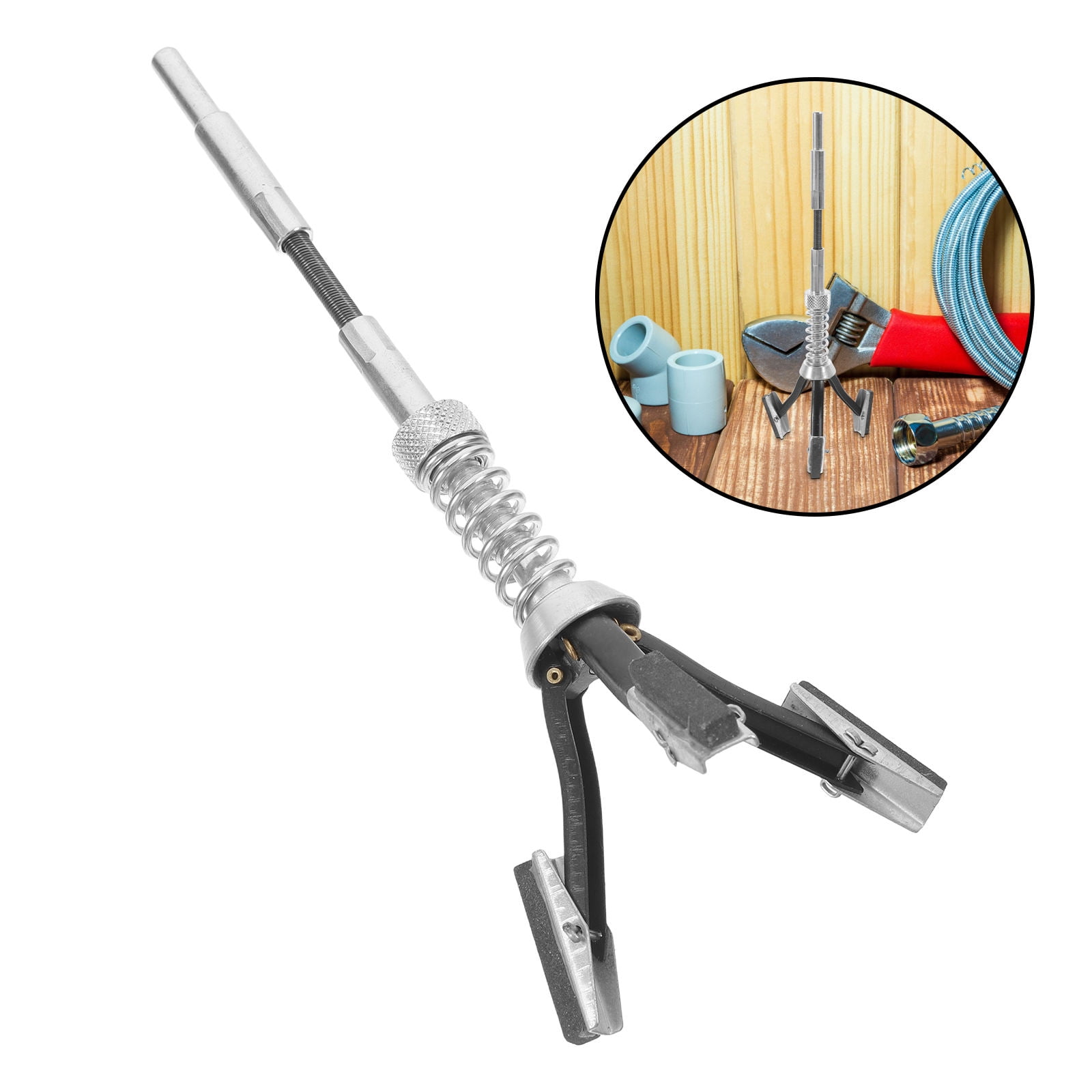 Adjustable Brake Piston Cylinder Hone Tool 3 Jaws Stone Range:19mm-64mm | UK