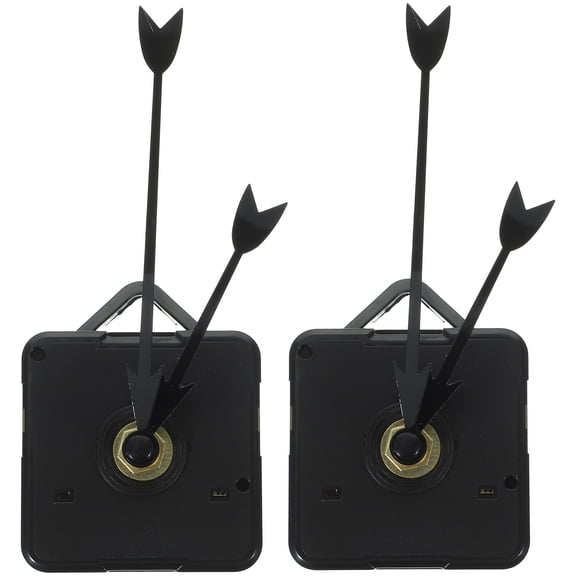 PAMINGONO Clock Movement Black Plastic 2 Sets Craft Projects