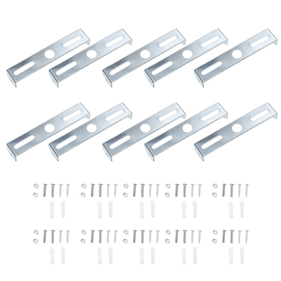 FRCOLOR DIY Light Tools 1Set of Wall Lamp Back Strips Parts Chandelier Accessories for DIY Light Tools,3.74"X0.71"X0.71"