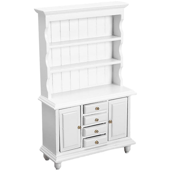 WASHWEPE Miniature Bedside Cabinet Adorable Mini Cabinet Birch 1Pcs