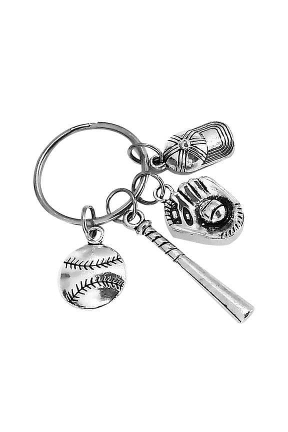 Decorative Baseball Keychain Multi-function Softball Keychain Delicate Key Chain