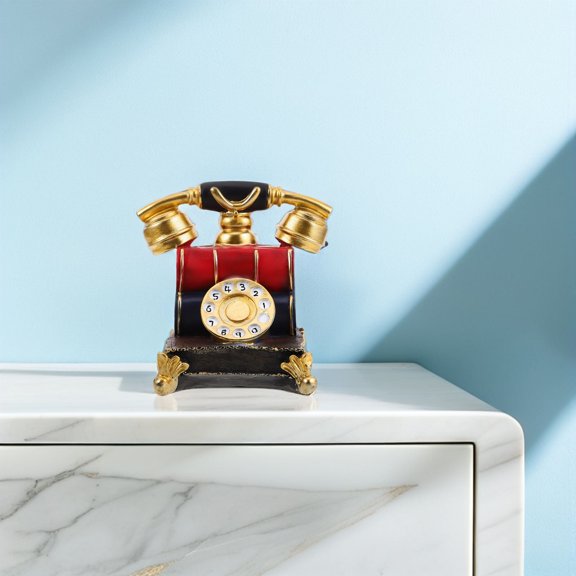 TAILTOSS Vintage Style Rotary Phone Model for Home, Office, Bar, Table Decoration and Display Piece