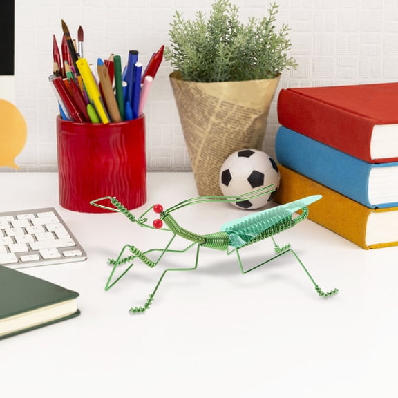 DECOMELODY Vintage Mantis Statue Handmade 1Pcs 6.09x2.75x0.79in