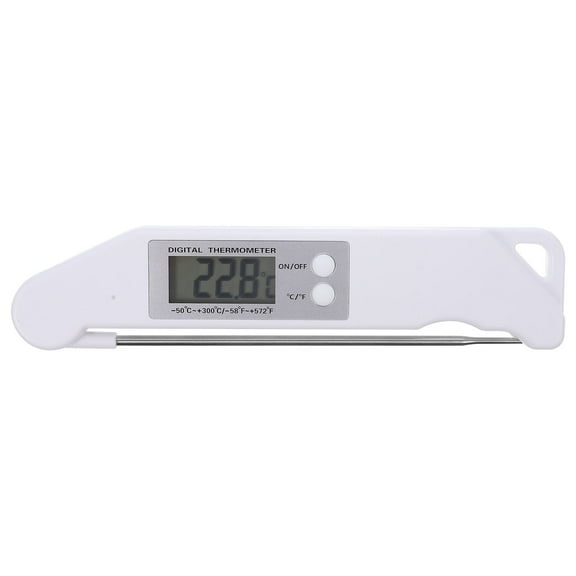 WRISTBIQUE Digital Thermometer for Cooking Oven Barbecue Probe Thermometer Stainless Steel 1Pcs