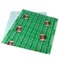 thumbnail image 1 of FRCOLOR Disposable Football Tablecloth Rectangular Game Day Table Cover Party Favor, 1 of 8
