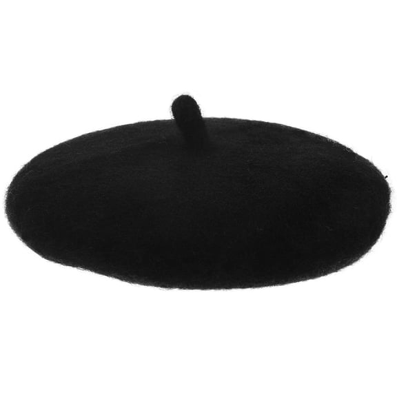 FRCOLOR Black Cat Dog Beret Hat Pet Costume Accessory Breathable Material for Party Events
