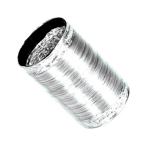 FRCOLOR Double-layer Elbow Stove Exhaust Chimney Extension Exhaust Aluminum Foil Flue