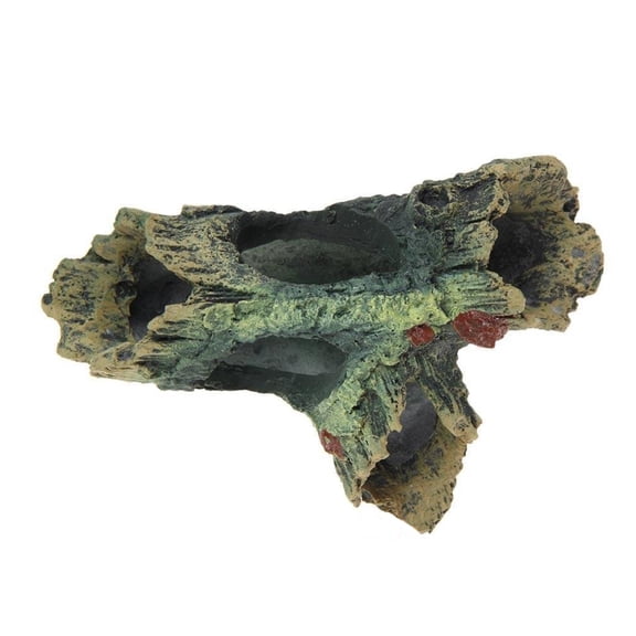 WASHWEPE Fish Shrimp Hiding House Resin Aquarium Scenery 1Pcs