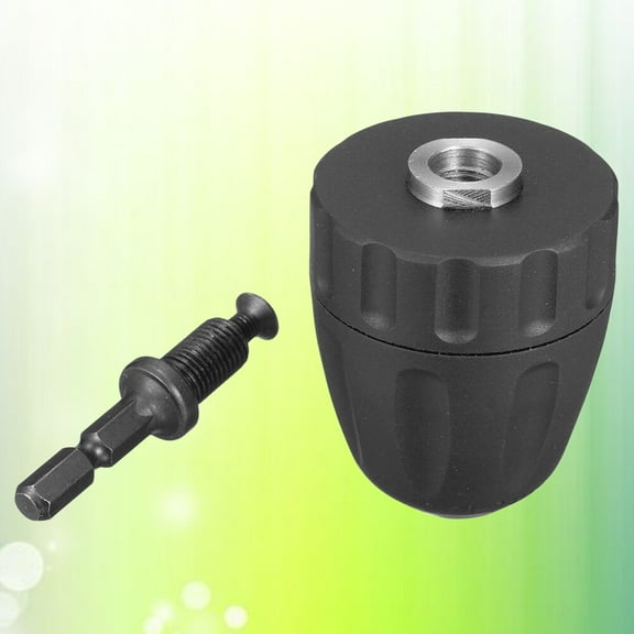 FRCOLOR Drill Bits Tools Self-locking Chuck Black Keyless