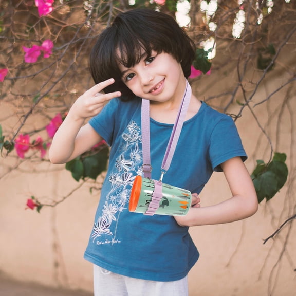 FRCOLOR Drinks Sling Kettle Hand Strap Travel 134.50X2.00X0.50CM Purple