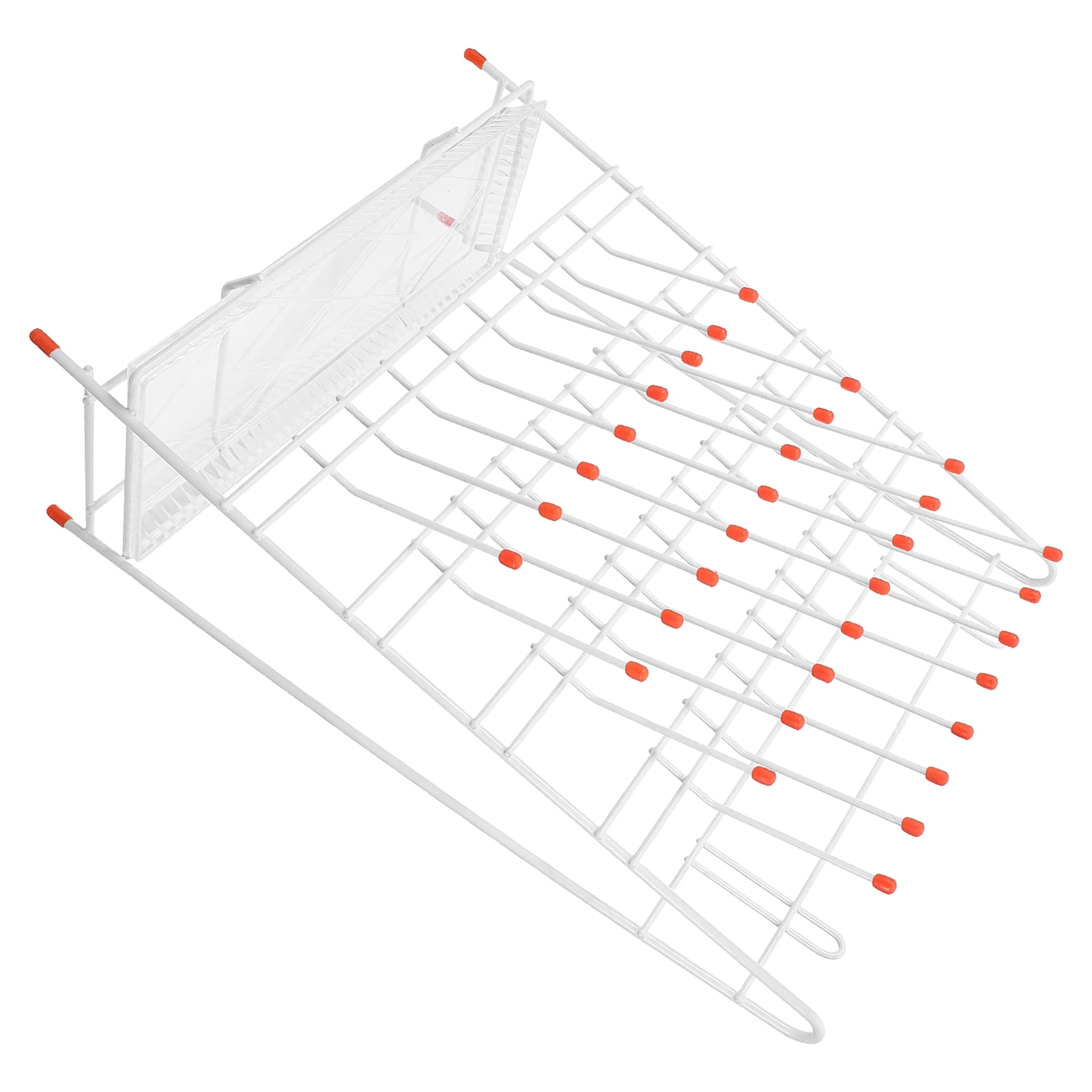 FRCOLOR Drip Rack Test Tube Drying Drainer Hangers Clothes Dryer White ...