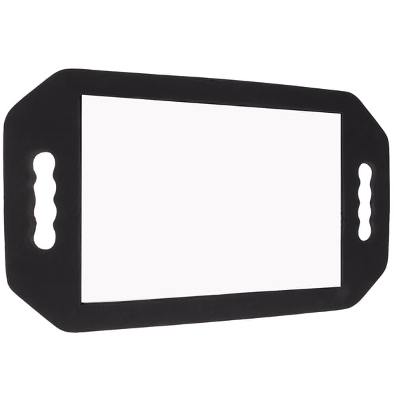 FRCOLOR Drop-resistant Makeup Sponge Mirror Durable Beauty Salon Mirror Square Shaped Mirror for Bathroom Bedroom Office