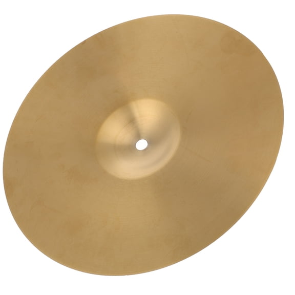 FRCOLOR Drum Cymbal Part Jazz Drum Fitting Metal Cymbal for Drums Practice Drum Set Cymbal Drum Supply Crash Cymbal Musical Instrument Accessory