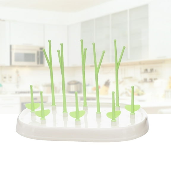 FRCOLOR Drying Feeding Bottle Organizer Tree-shaped Rack Baby