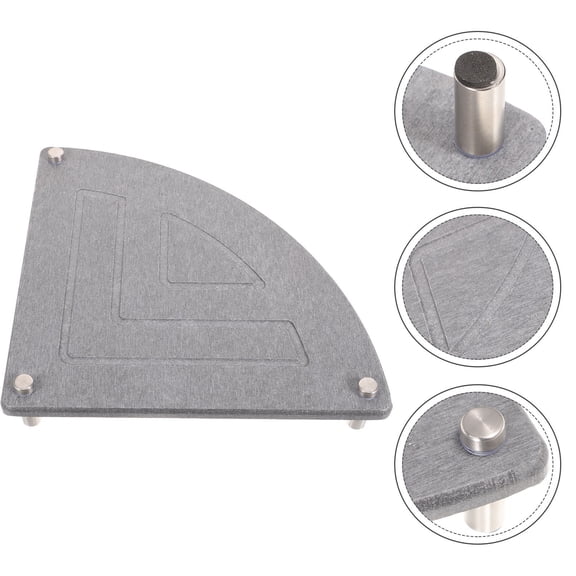 LABSERRON Kitchen Utensil Drying Rack Grey Diatom Earth 1Pcs 12.6x8.9in