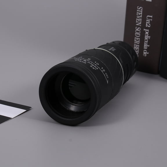 FRCOLOR Durable Plastic telescope for Outdoor Use with 16x Magnification and 52mm Objective Diameter Black