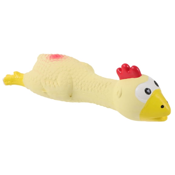 LABSERRON Squeaky Chicken Toy 1Set Made Of Latex Ideal For Dog Entertainment
