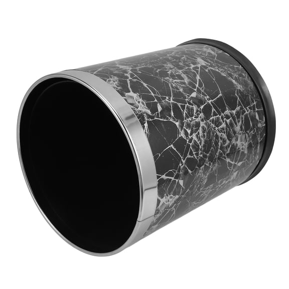 FRCOLOR Dustbin Garbage Can Study Trash Can Office 26.00X22.90X22.30CM Black