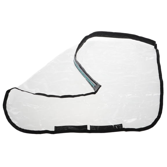 FRCOLOR Outdoor EV Charger Cover Waterproof Shield for Electric Vehicle Charging Port All Weather Black 1 Piece