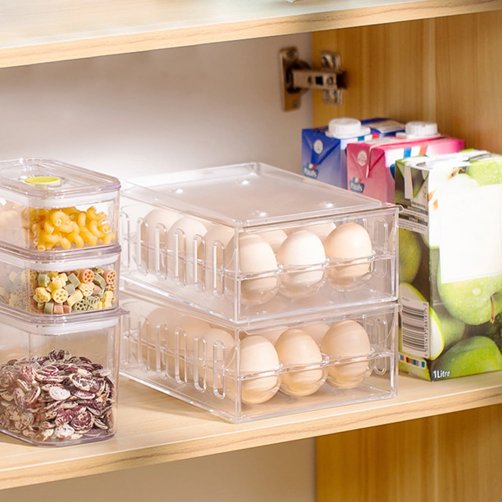 WRISTBIQUE Kitchen Organization Egg Tray 1Pack 8.7x6.8in