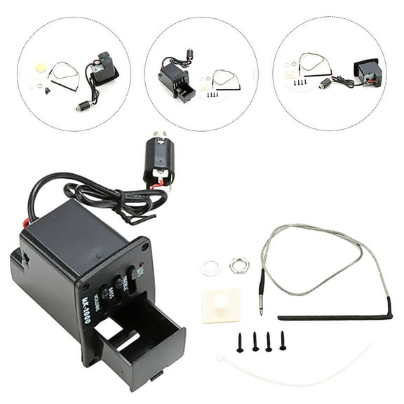 FRCOLOR Electric Ukulele Equalizer Pickup Guitar Accessory Practical Set